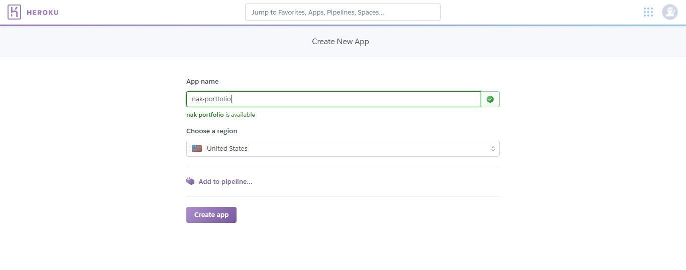 Deploying a Static  Application to Heroku by Nakul Lakhotia