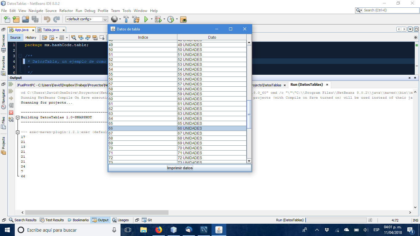 Leyendo Datos De Un Jtable En Java Swing El Acordeon Del