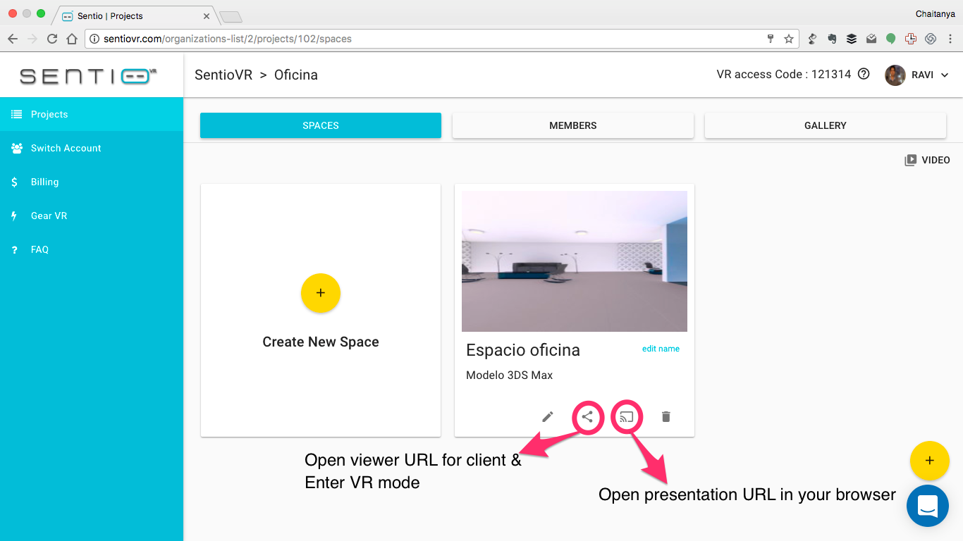 New in SentioVR: Gear VR app, Live presentation & Adding hotspots | by ...