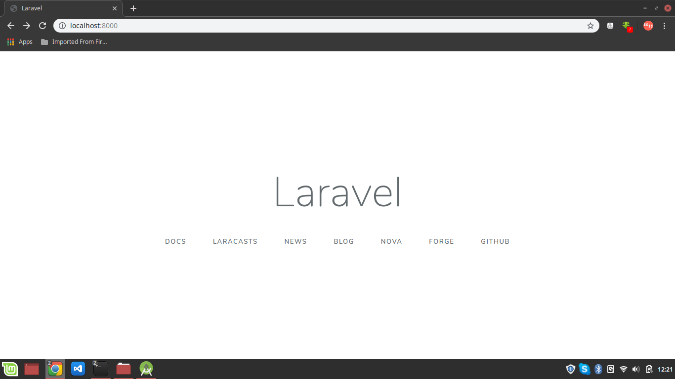 Bagaimana Cara Install Laravel Di Linux Mint 19 By Bayu Teguh Pamuji Medium