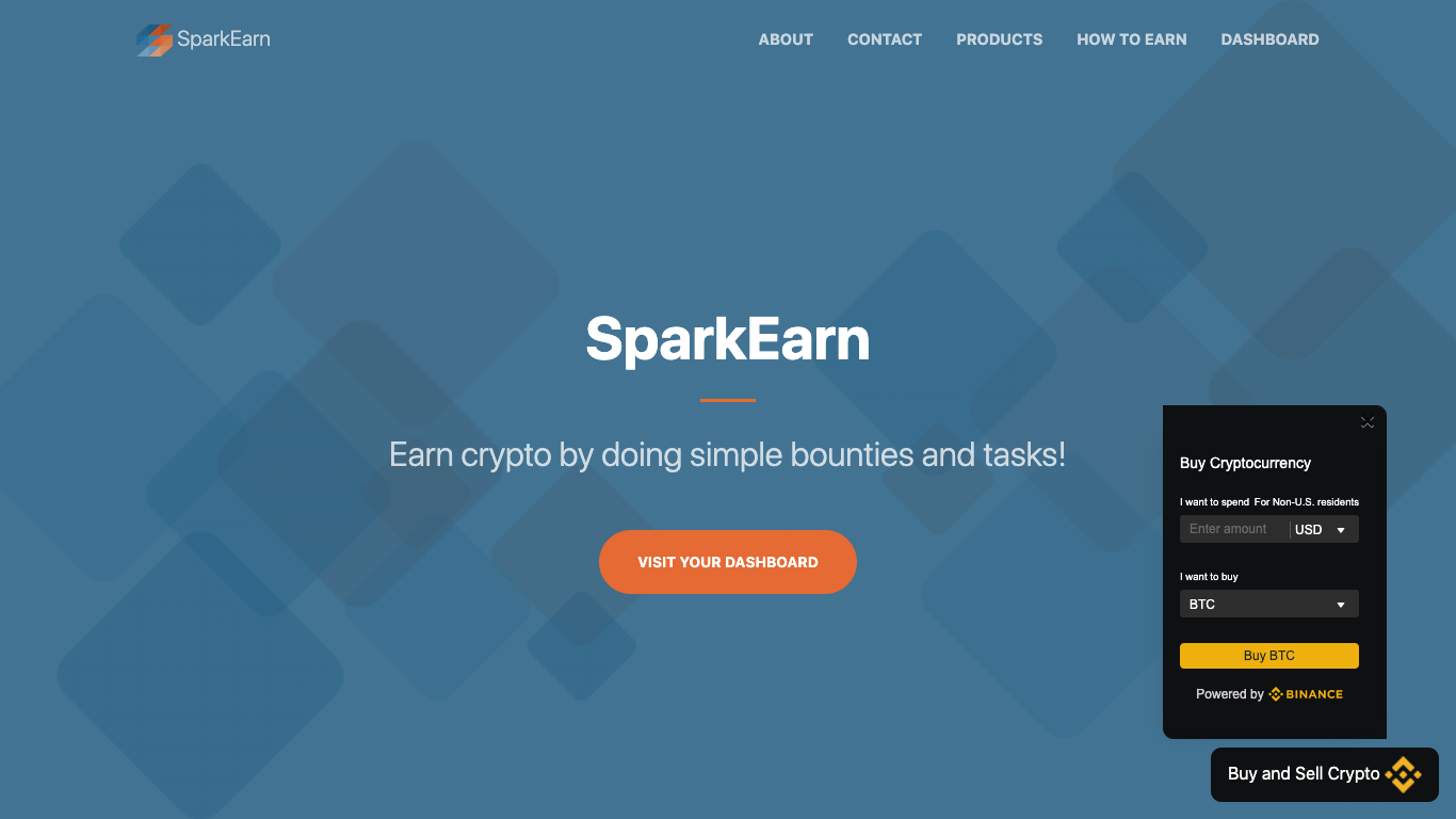 SparkPoint Adds Binance Widget for Easier Cryptocurrency ...