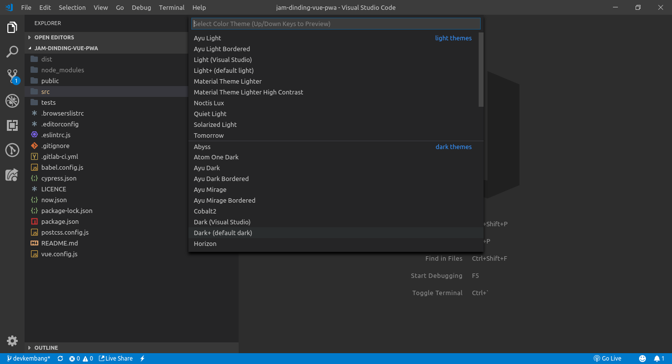 Ekstensi dan Tema Visual Studio Code yang Saya Gunakan | by Rian ...