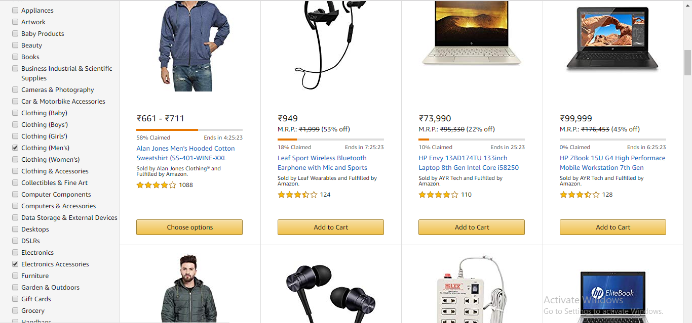 Amazon — Hot Deals Bad User Experience | by Dharmil Anil Shah | NYC Design  | Medium