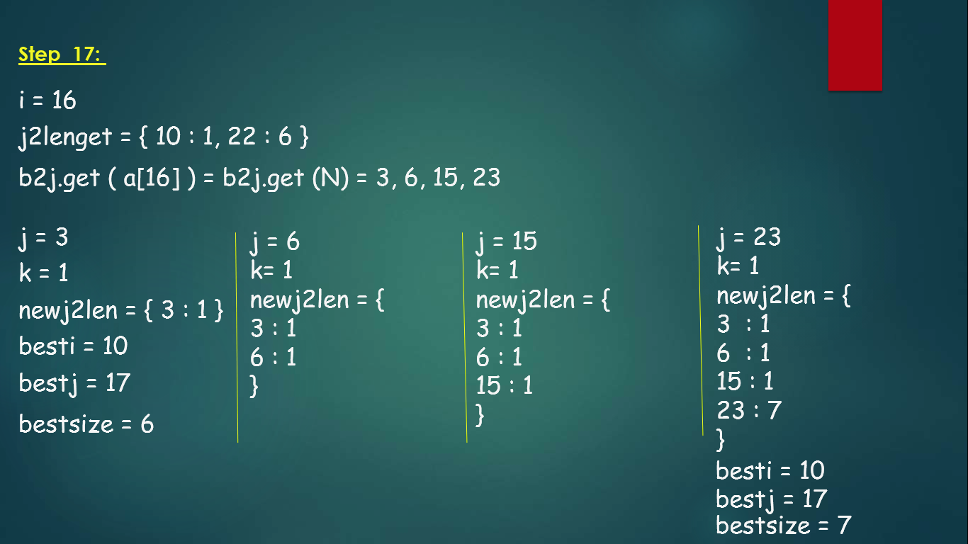 SequenceMatcher in Python. A humanfriendly longest contiguous &… by