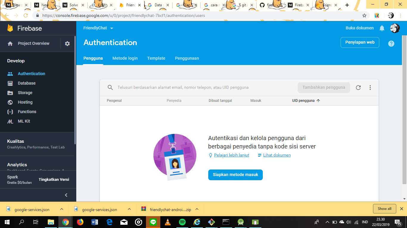 Solve Week Assignment 7 Firebase Adifa Ramadhanti Medium