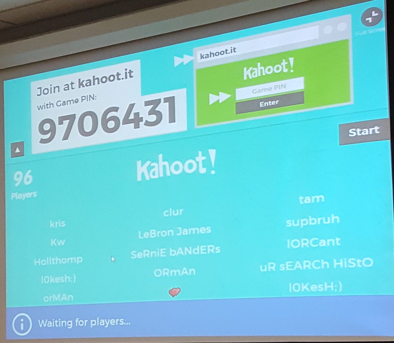 Cool Nicknames For Kahoot