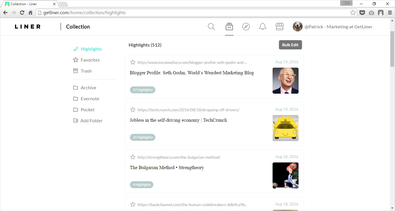 Liner Guide How to Highlight on Chrome by LINER HIGHLIGHT Medium