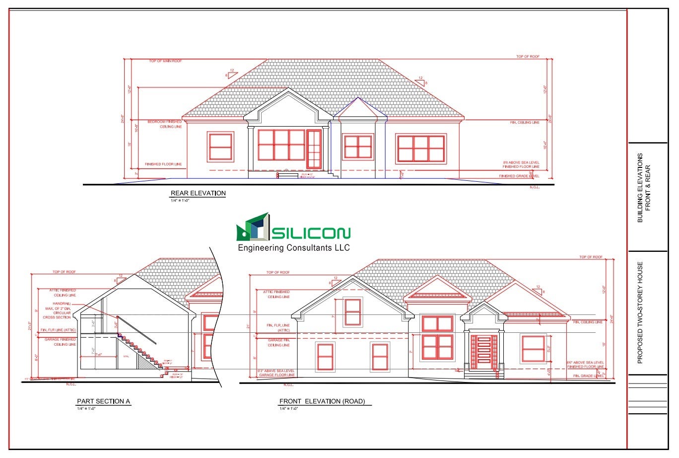 Architectural Interior Construction Plans Drawings Services Usa - 