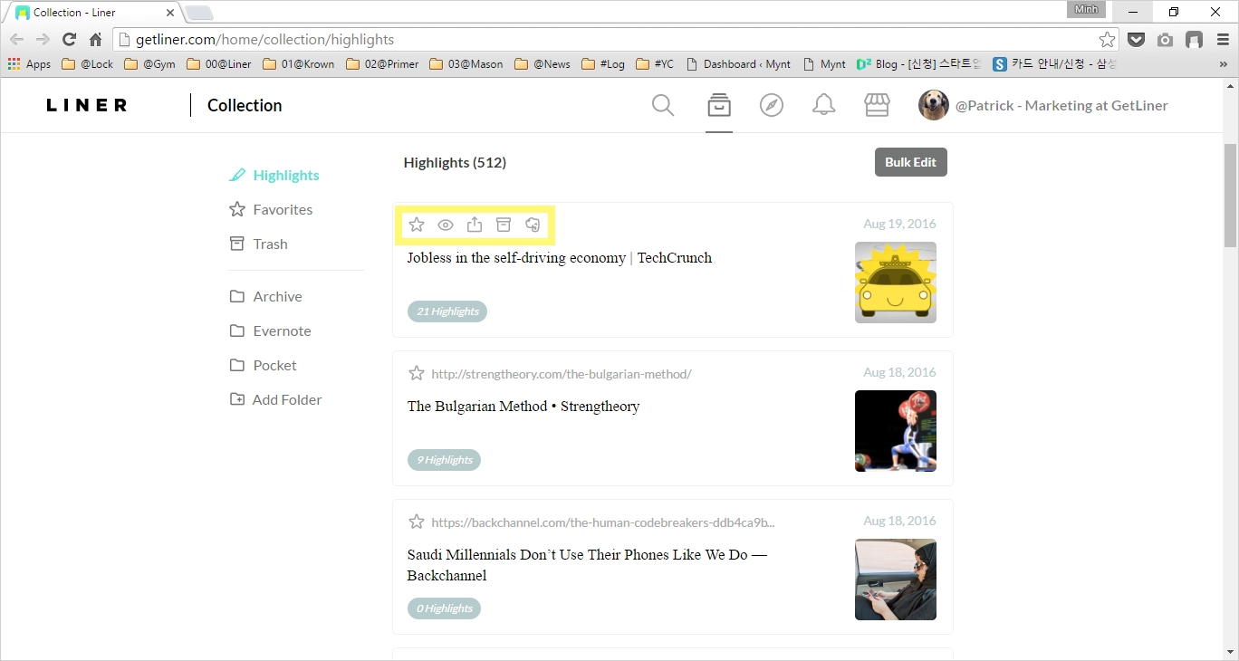Liner Guide How to Highlight on Chrome by LINER HIGHLIGHT Medium