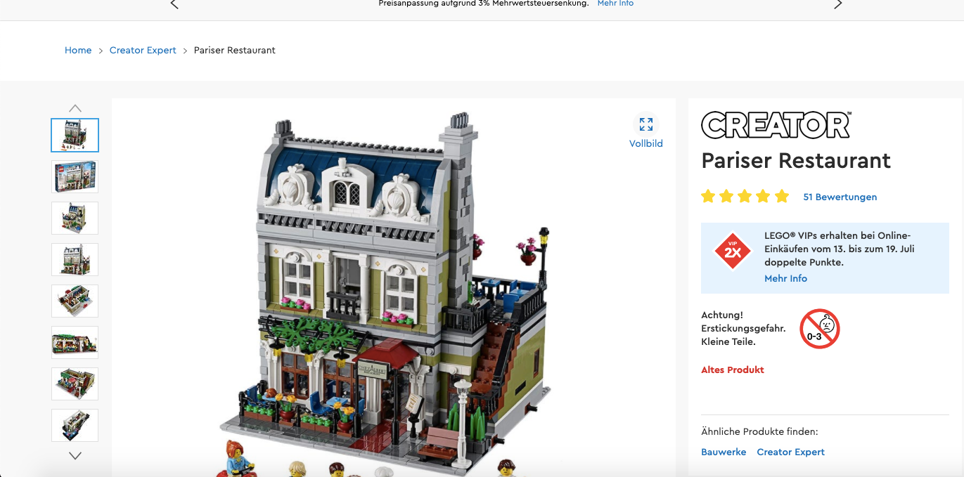 lego selling websites