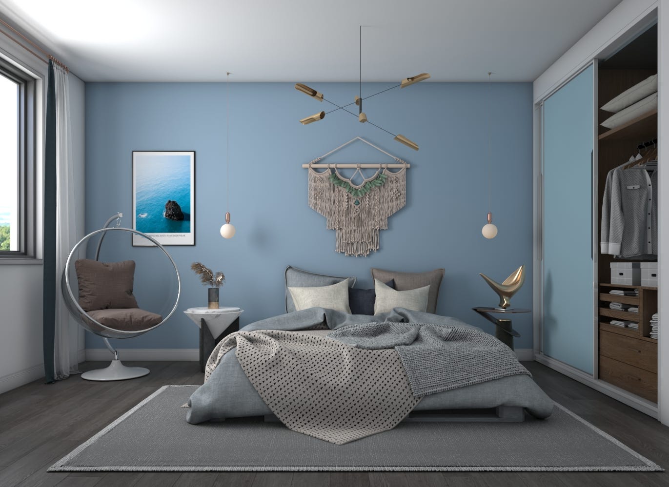 7 color bedrooms of each rainbow color ideas | by Peng Design | Medium