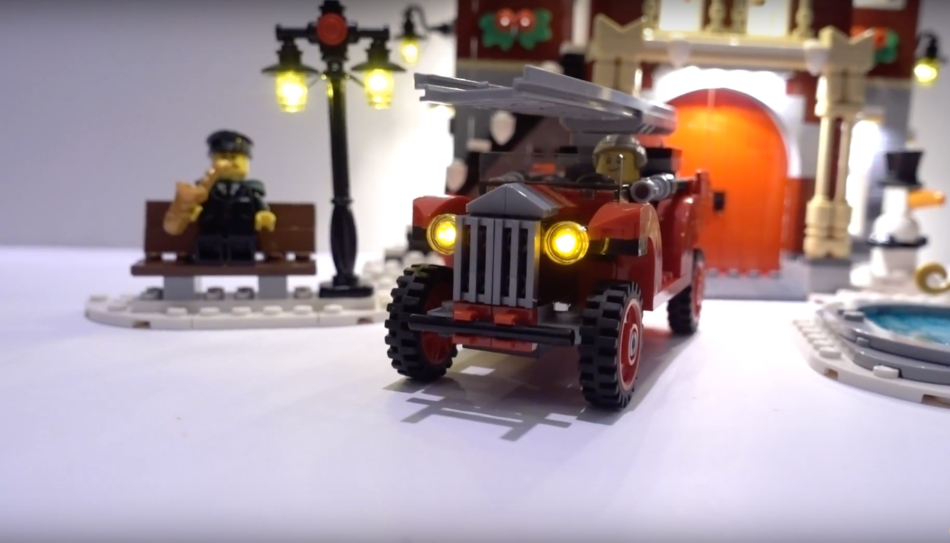 Bricksdelight Review Led Light For Lego 10263 Winter Village