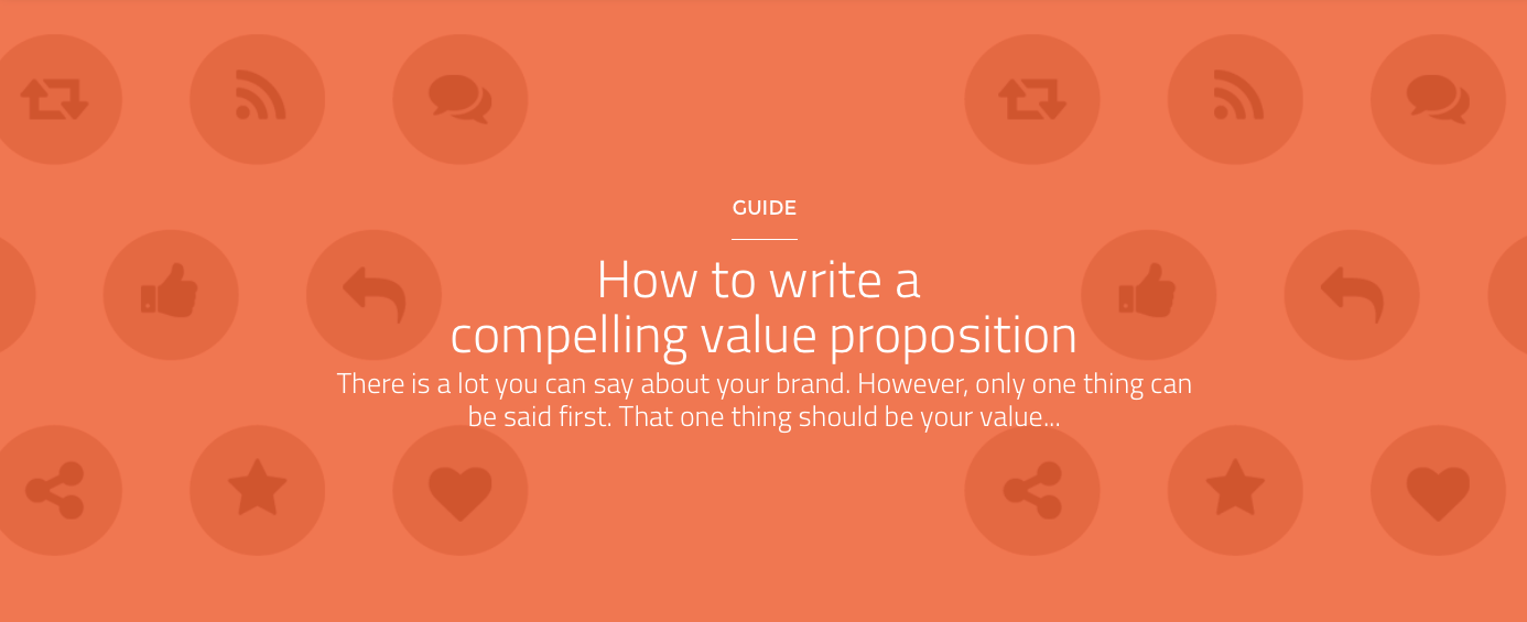 How write a compelling value proposition | Duffy Medium