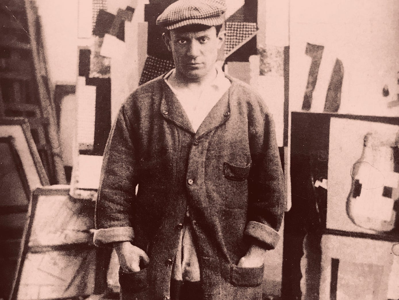 Pablo Picasso Worked From Home Famous 20th Century Artist Pablo By Patrick Hanlon Medium