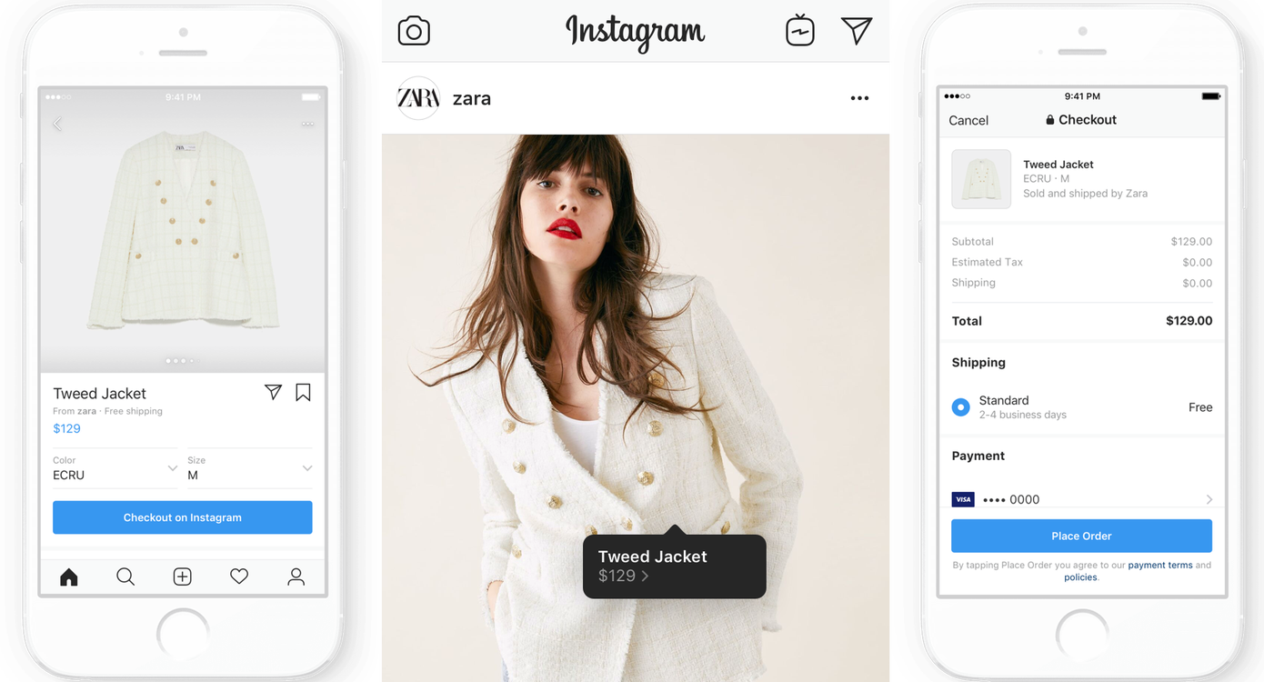 Image result for instagram in app purchase