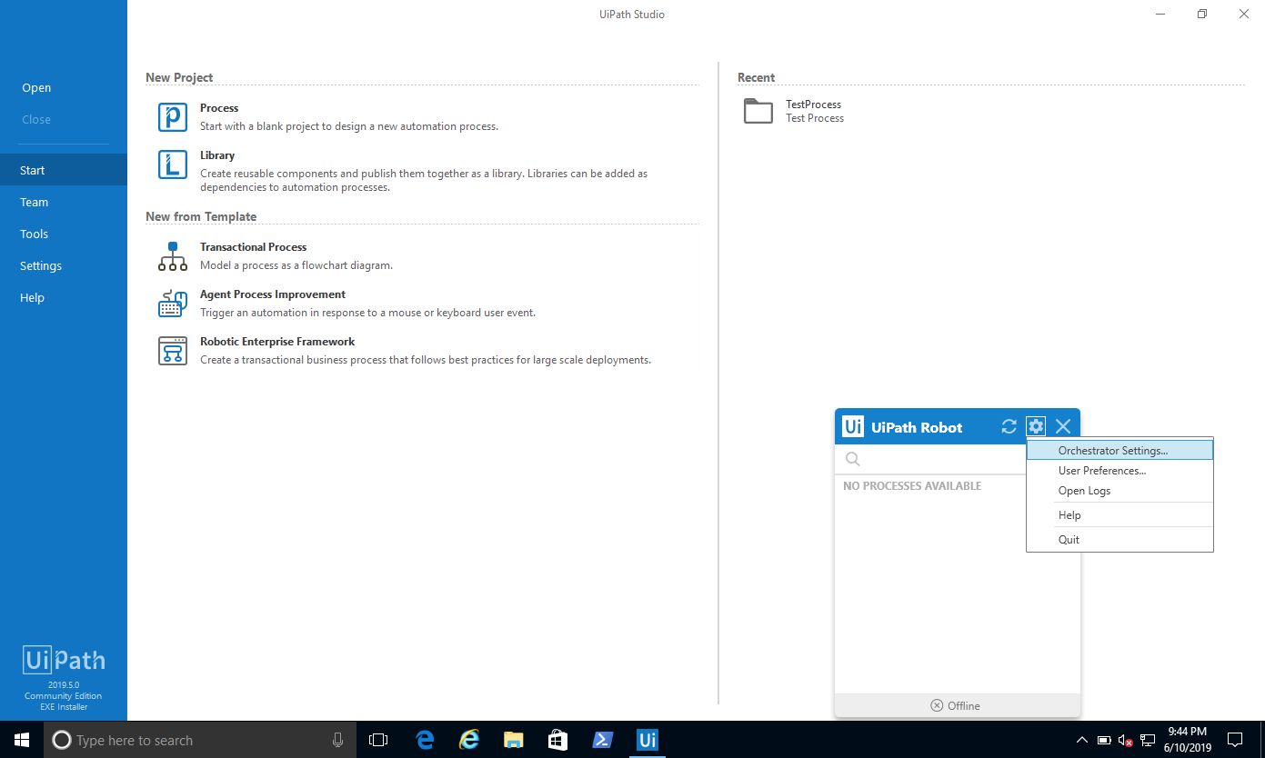 uipath getting started