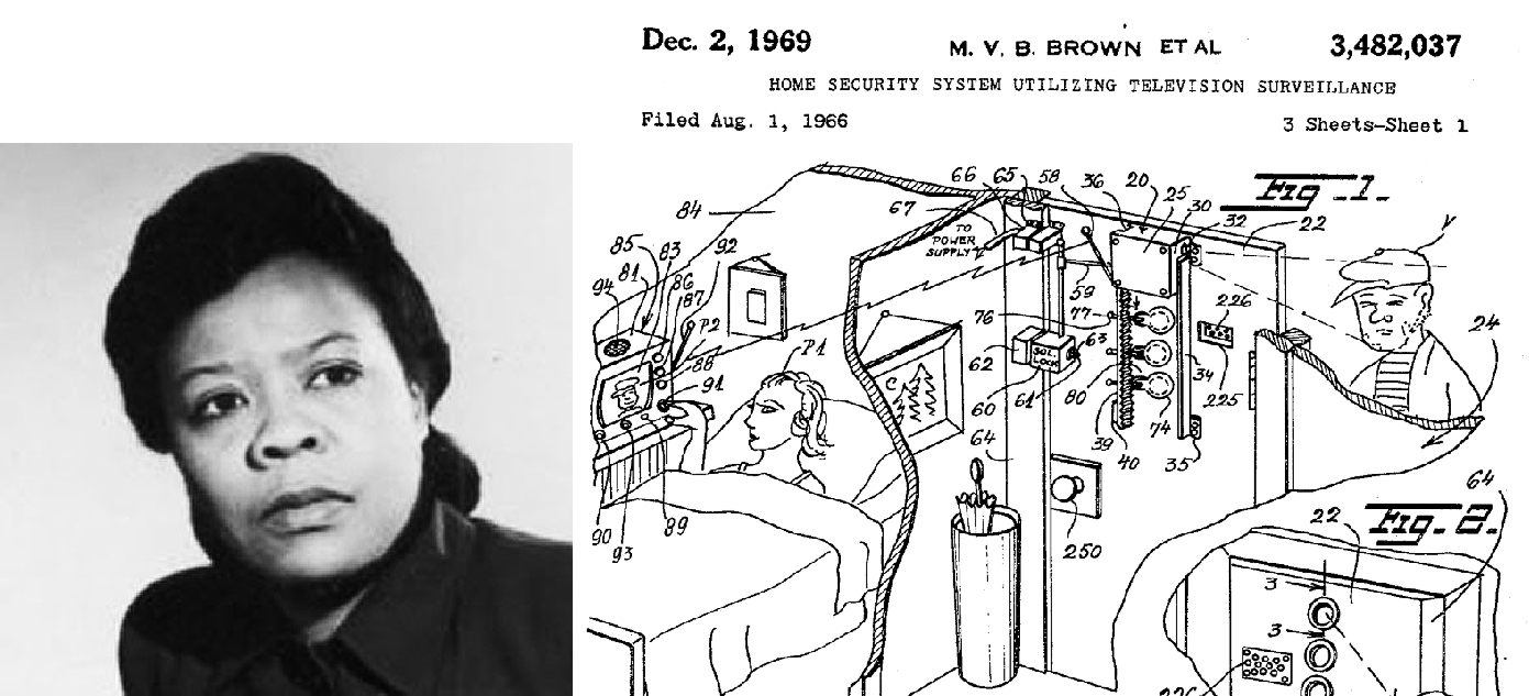 Marie Van Brittan Brown Inventor of the Home Security System by
