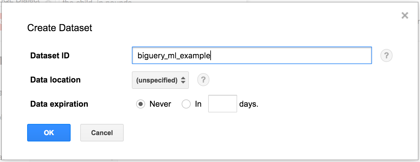 bigquery ml logistic regression