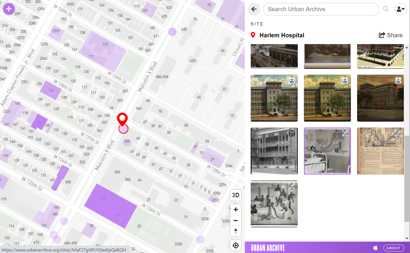 Story of a Story The Harlem Hospital by Parker Limon Urban Archive