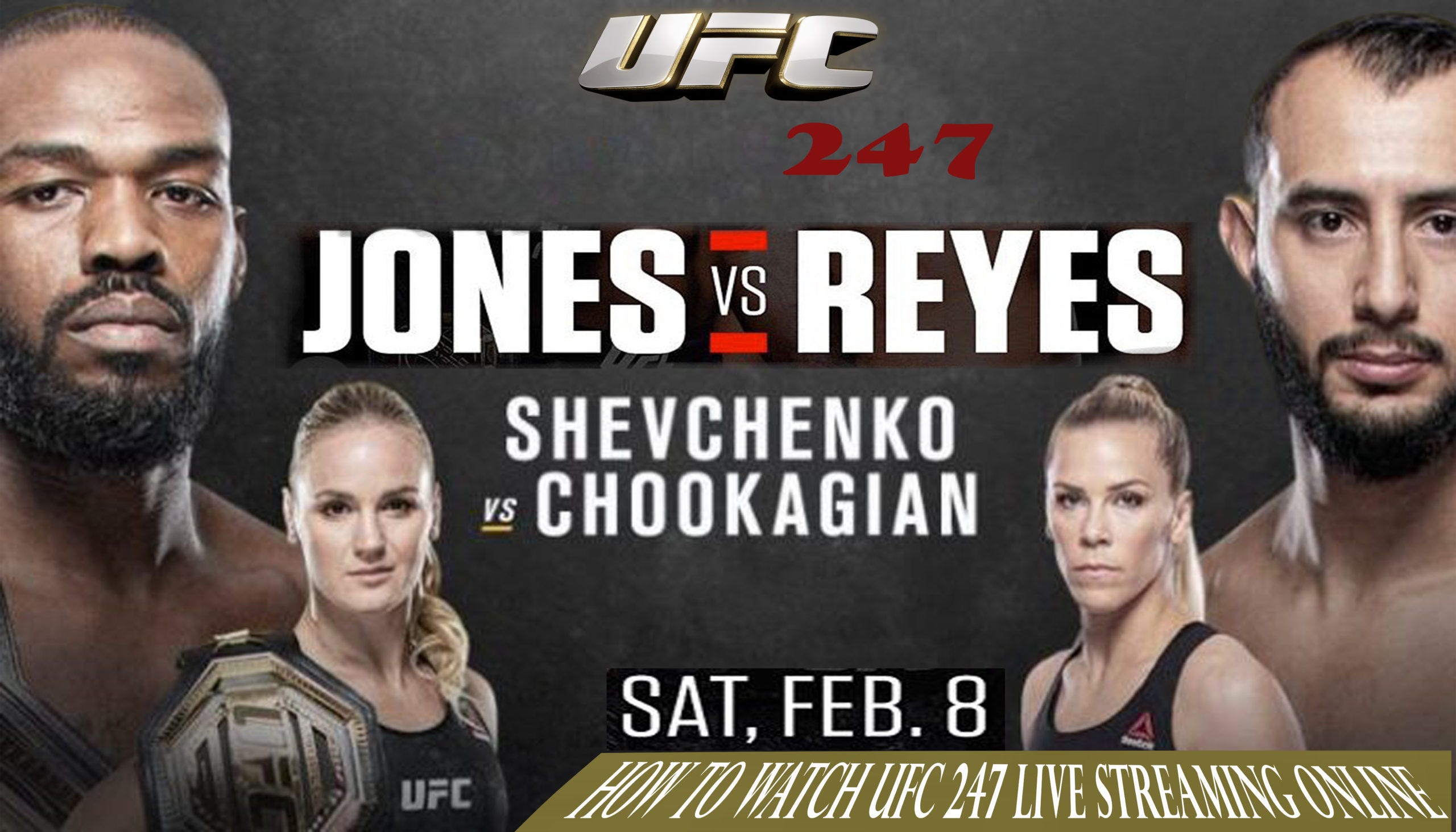 Fight.. UFC 247 — Live Stream 2020 UFC 247 Fight Online TV