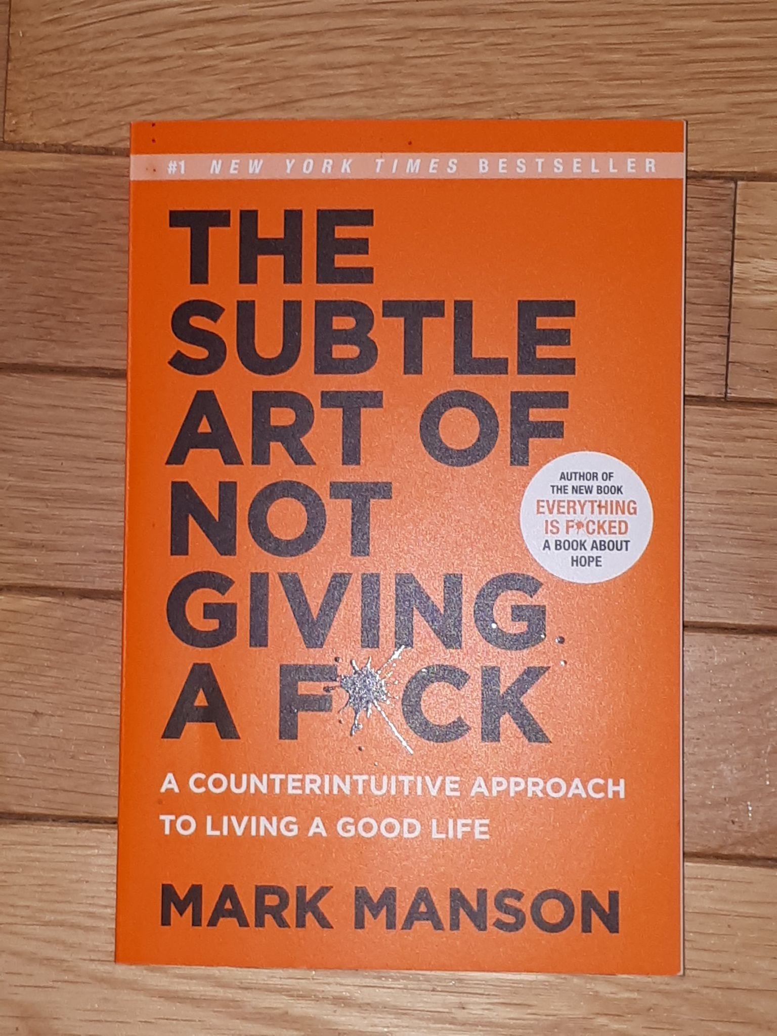 Book Review The Subtle Art Of Not Giving A F Ck By Kristen Abram Illumination Medium