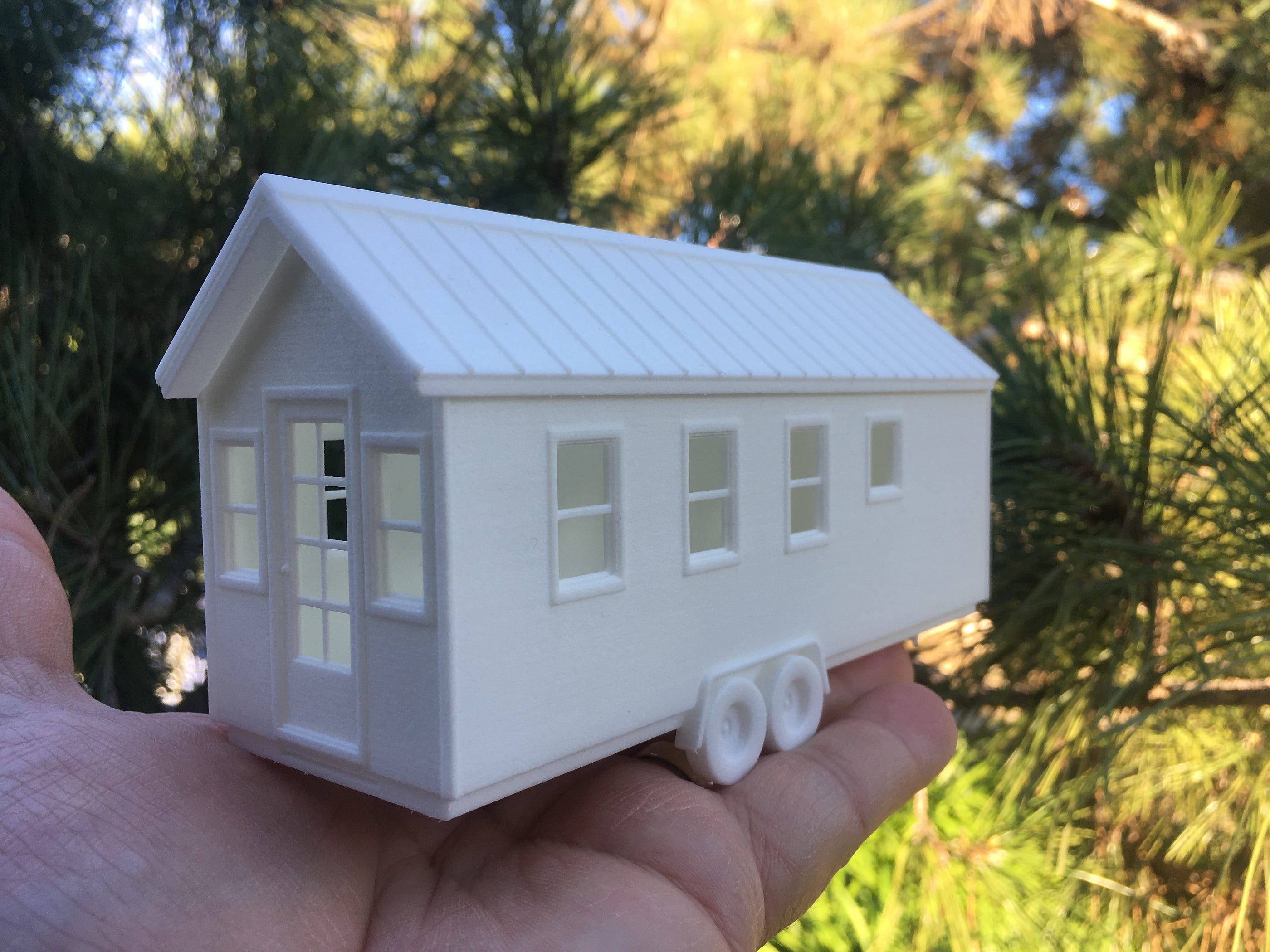 3d printed miniature house