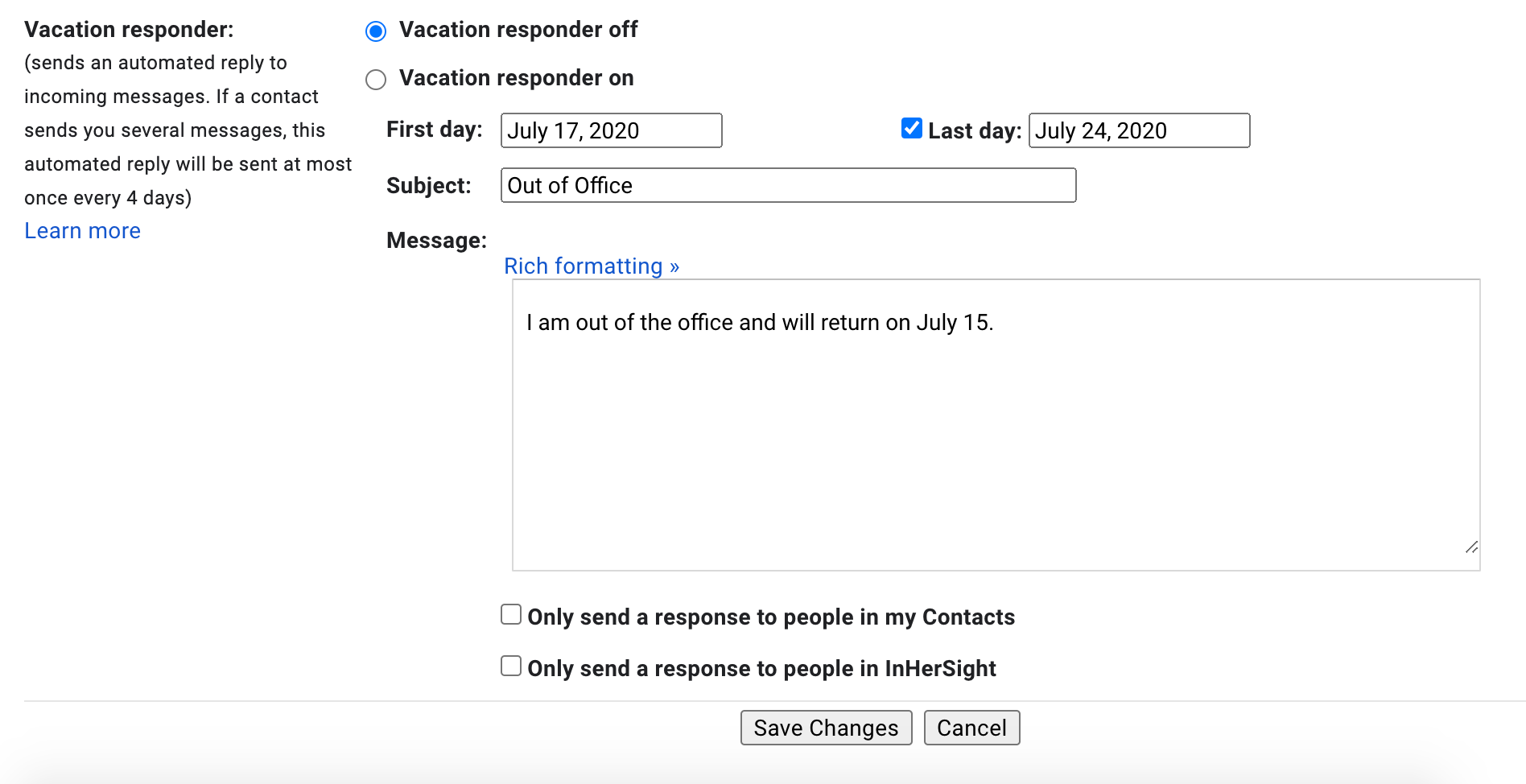 How To Write An Out Of Office Message By Inhersight The Startup Medium