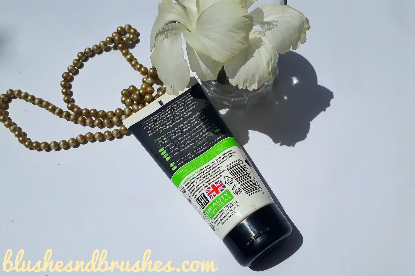 beauty formulas charcoal face wash