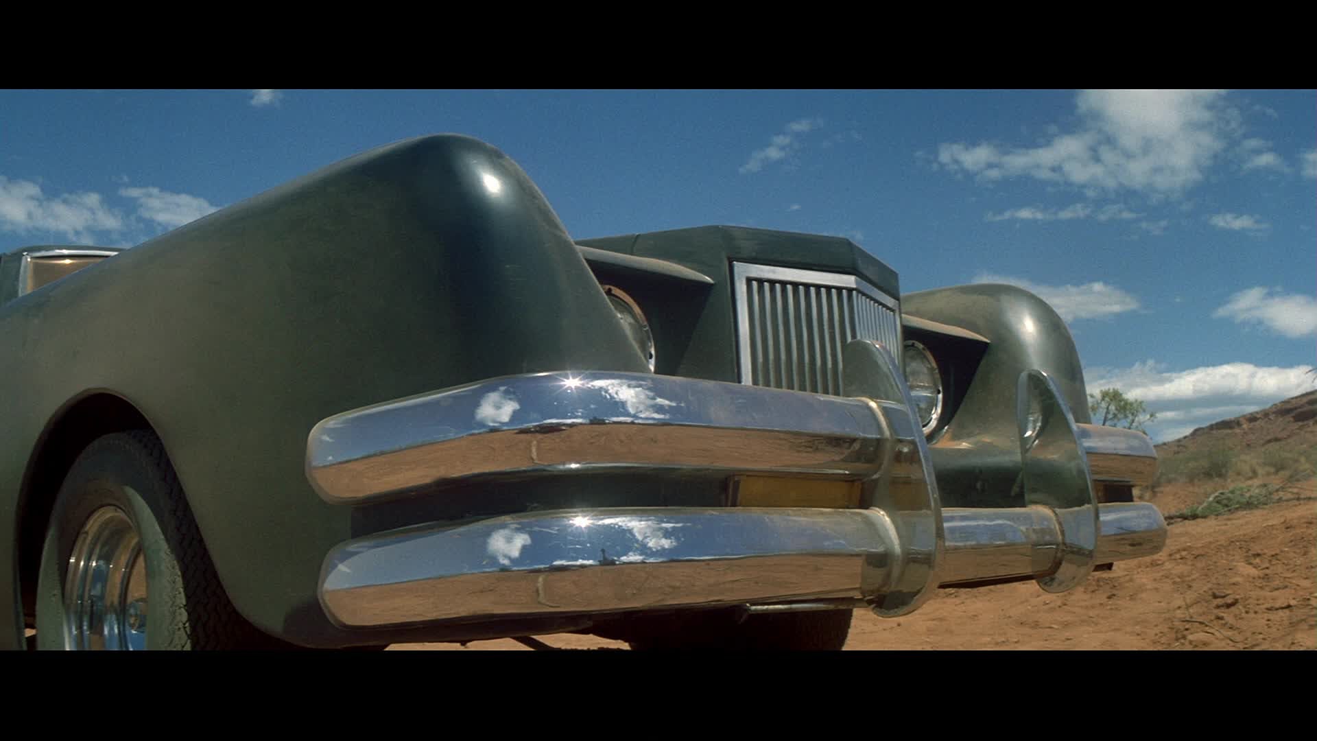 THE CAR (1977) Demonic Vehicle Vehicle BarrelRolls Onto