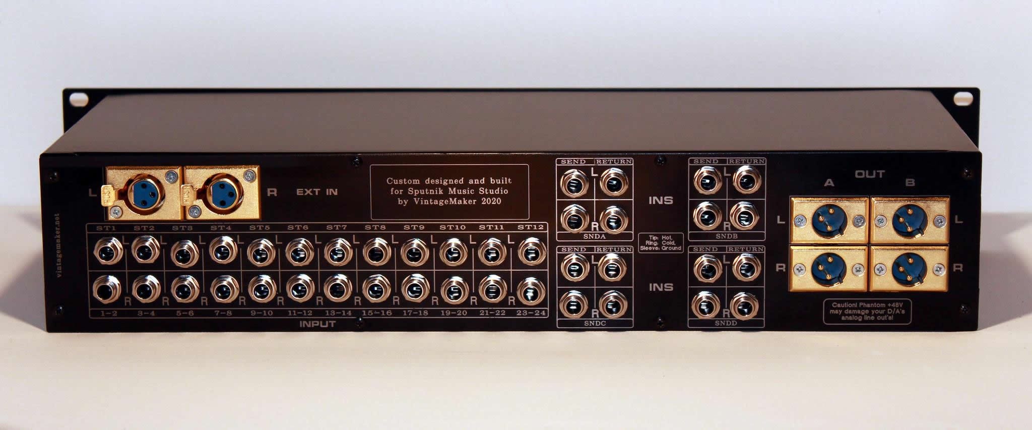 UAD Apollo for summing the mixes best passive summing mixer designed for Universal Audio Apollo
