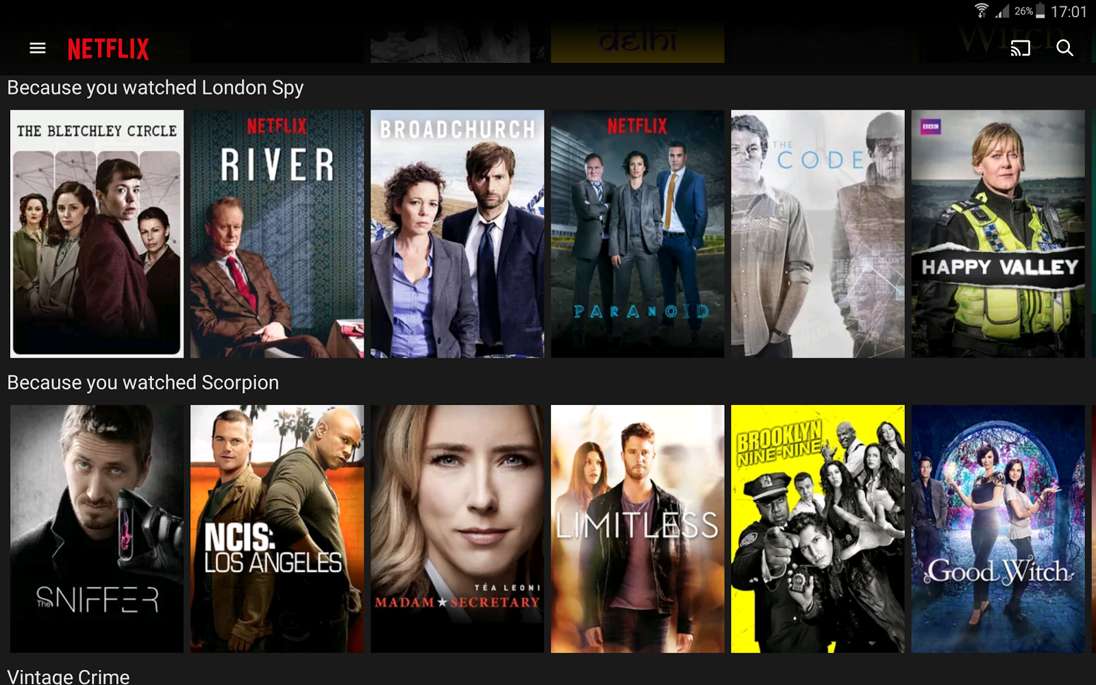hyper personalization Netflix example