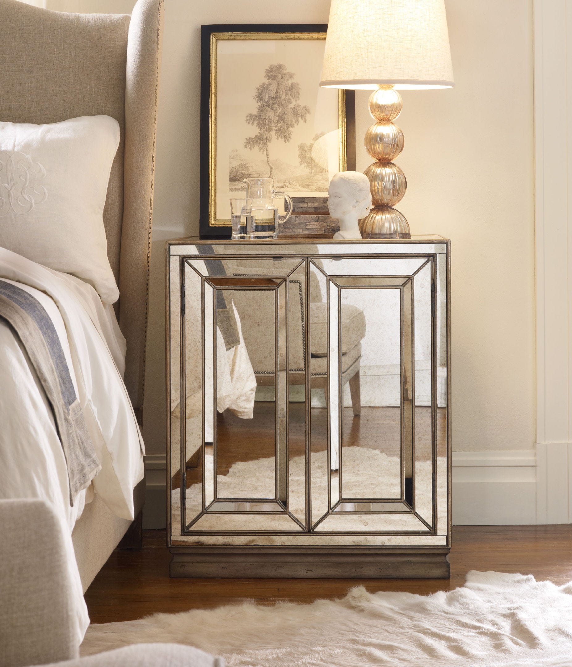 Inspiring Feng Shui Method About The Presence Of Mirrored Nightstands By Carolyn T Cullen Medium