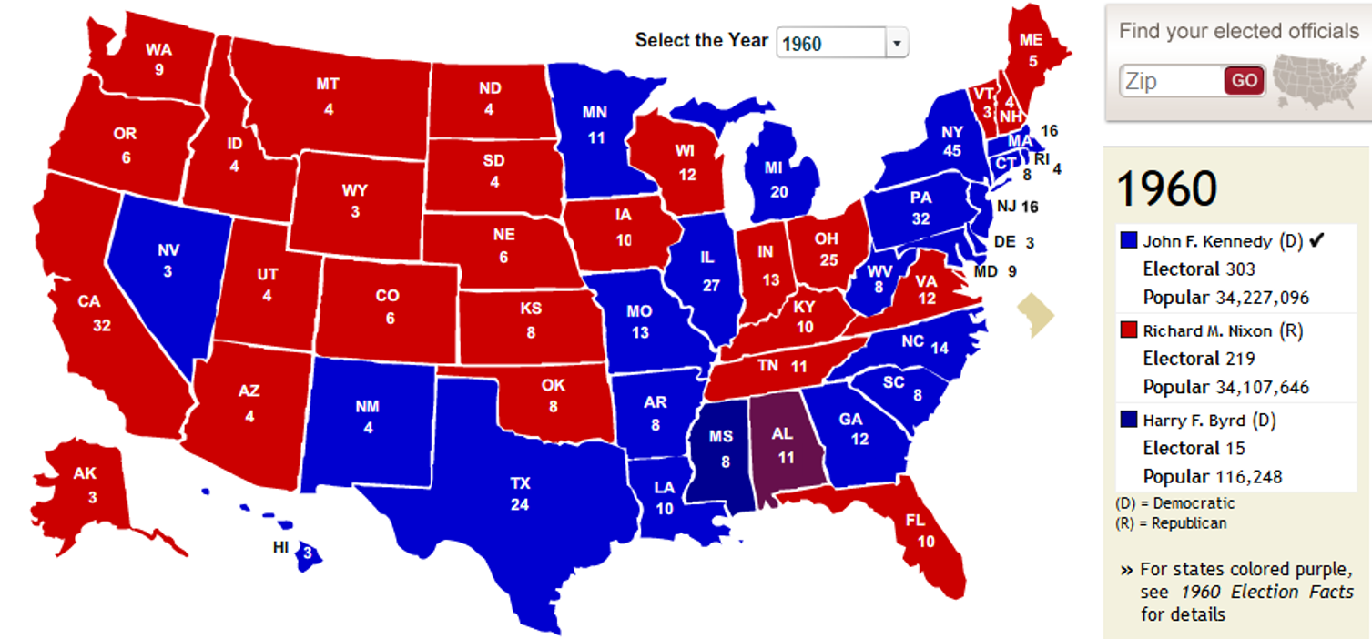Electoral Map History Clears all Doubt | by Johnny Silvercloud | Age of ...