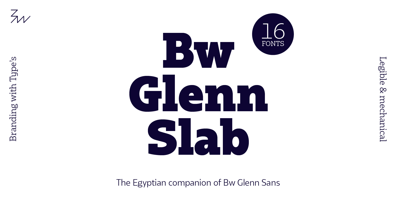 Download New Font Release Bw Glenn Slab Bw Glenn Sans By Alberto Romanos Brandingwithtype Medium PSD Mockup Templates