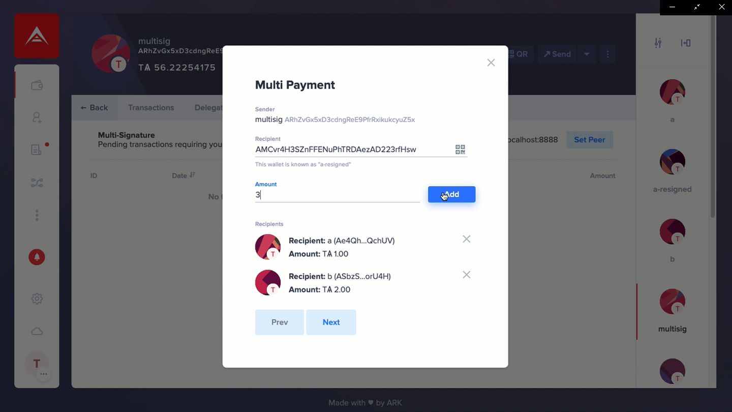 ARK Core Series: Multipayments | ARK Ecosystem Blog
