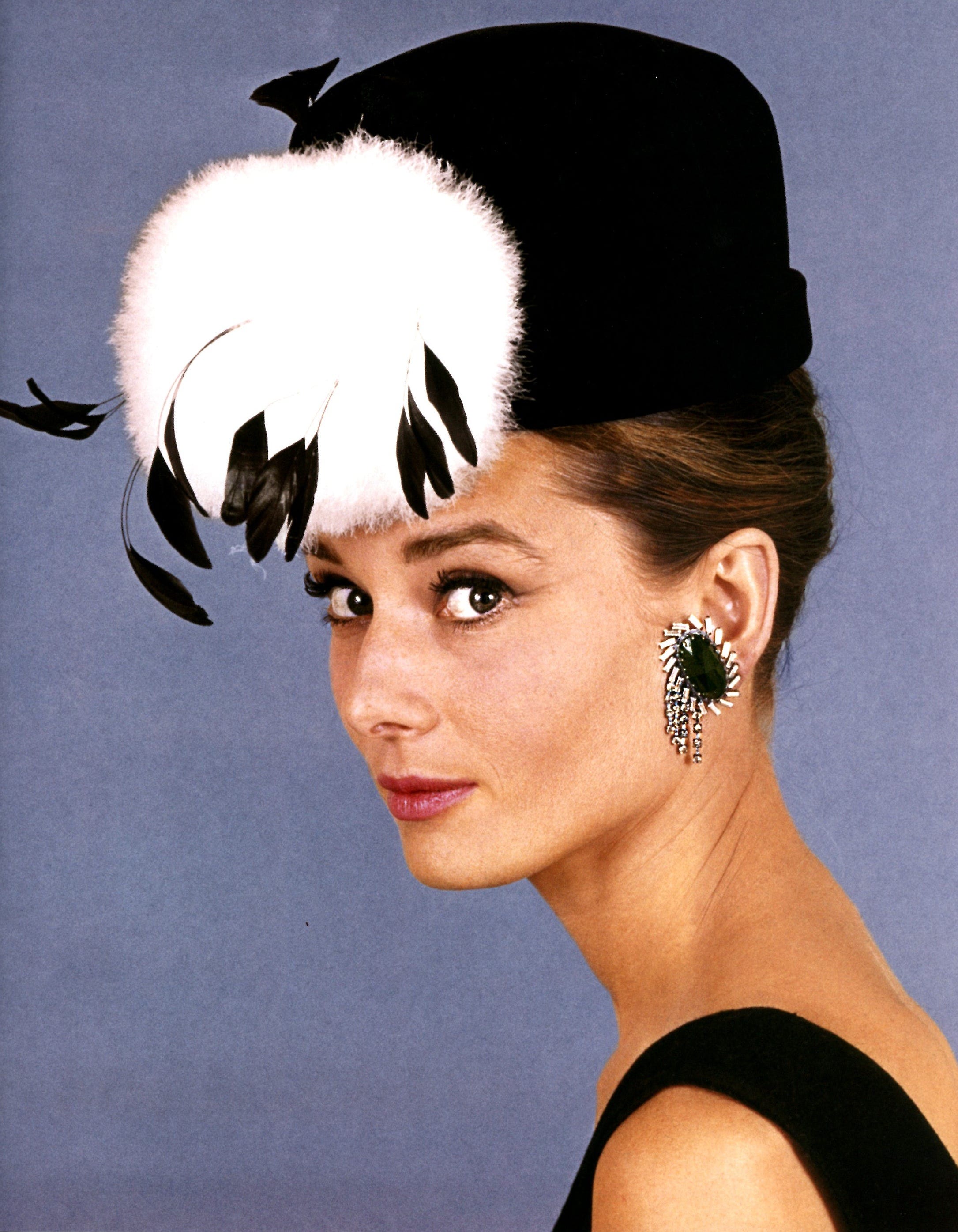 breakfast at tiffany's hat with scarf