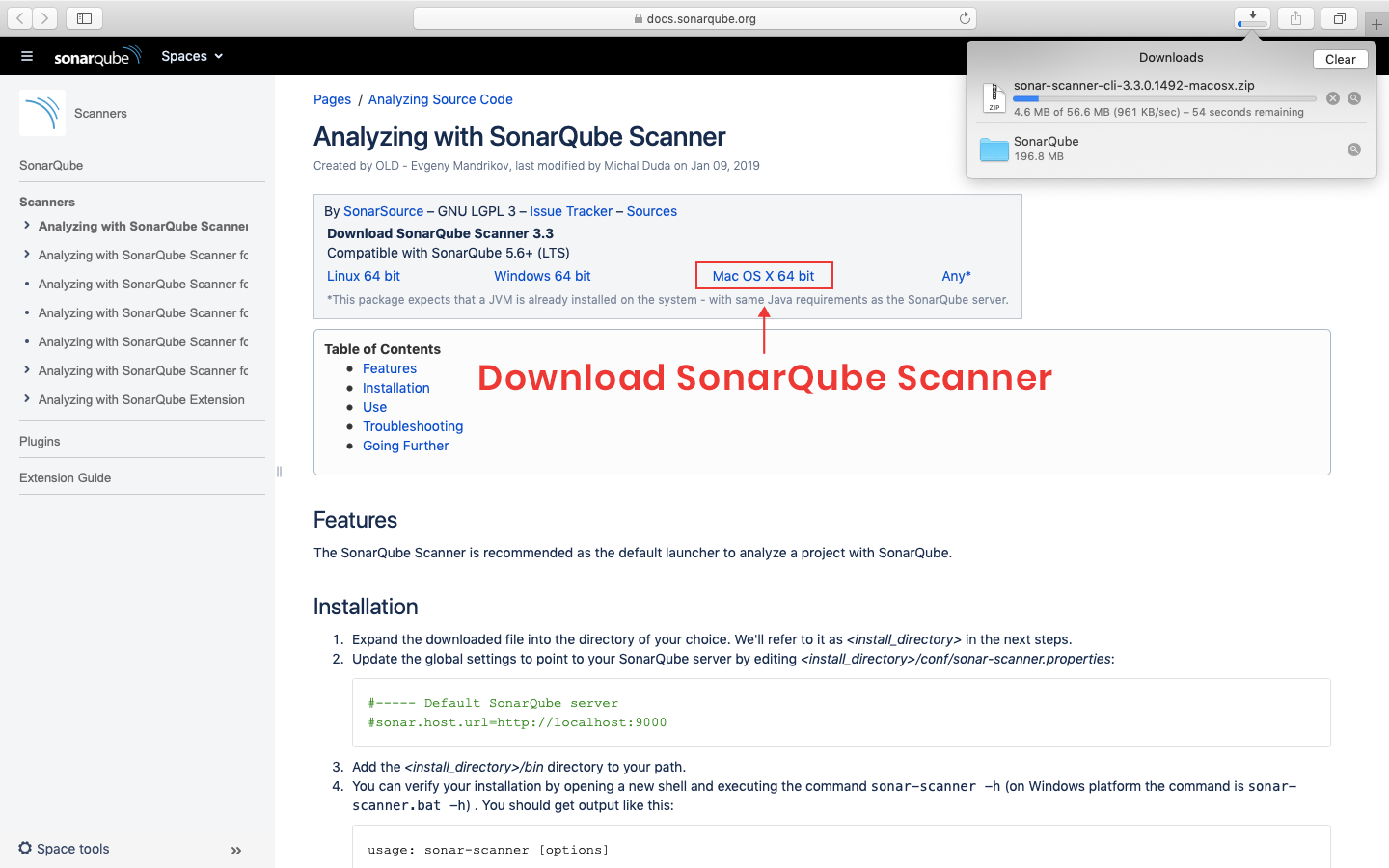 Install Sonarqube Mac Os X