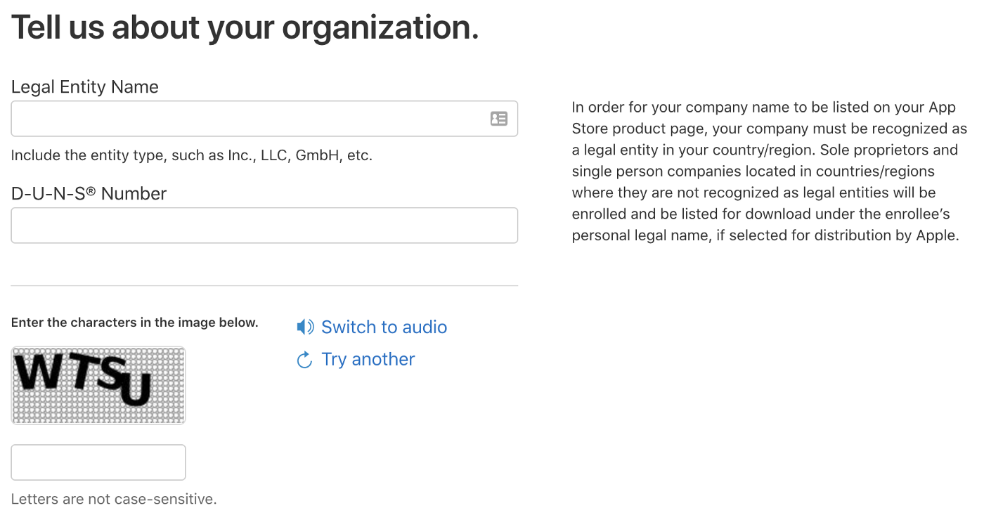 How to create apple developer account by alla dubovska xorum io