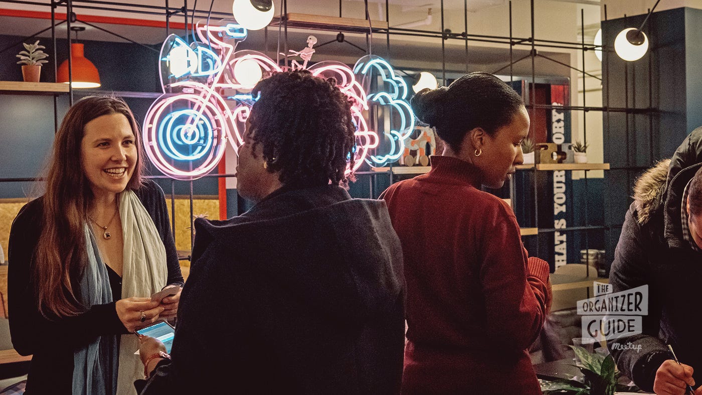 The rewards of organizing. Being a Meetup organizer comes with… by The rewards of organizing. Being a Meetup organizer comes with… by