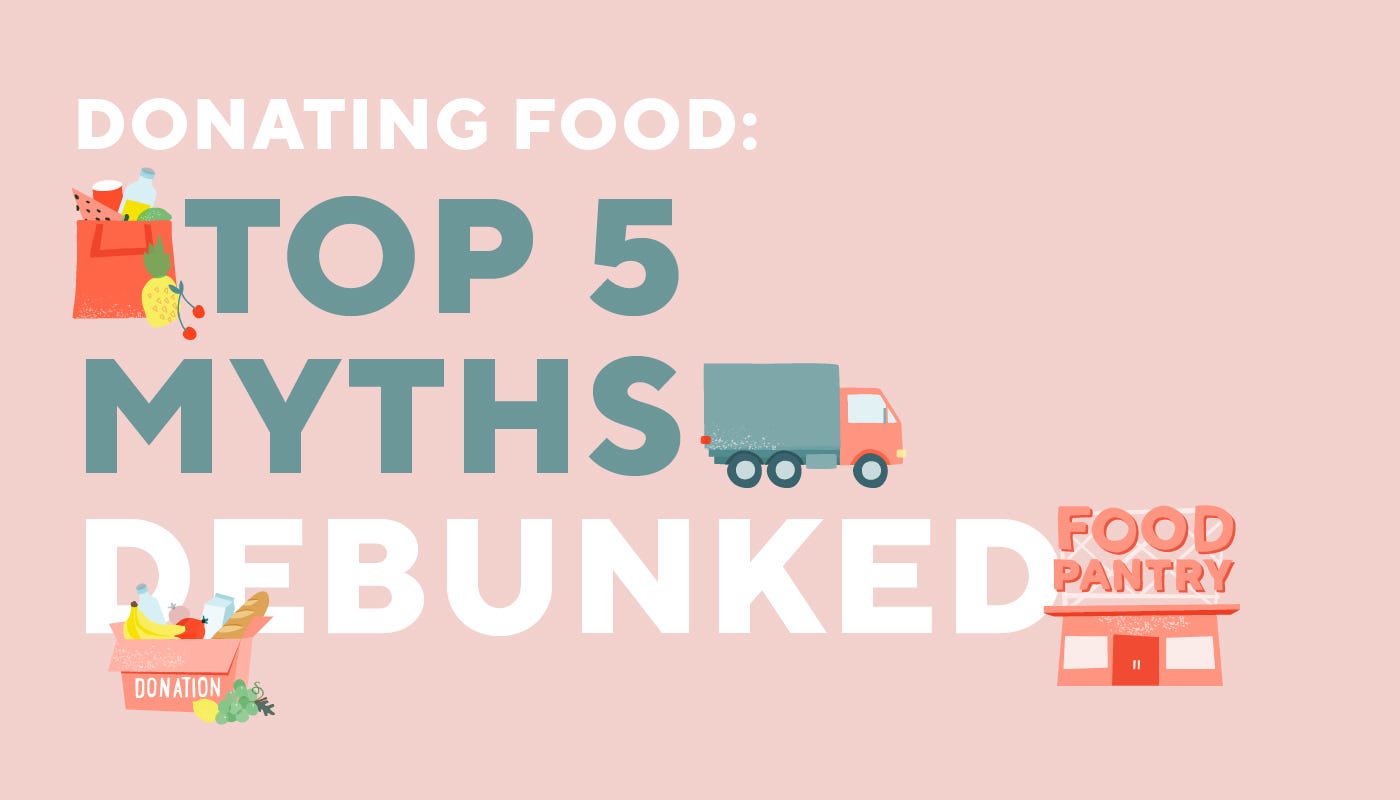 Donating Food Five Myths Doordash