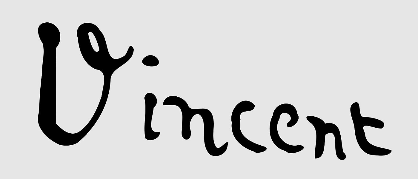 Vincent van Gogh’s signature