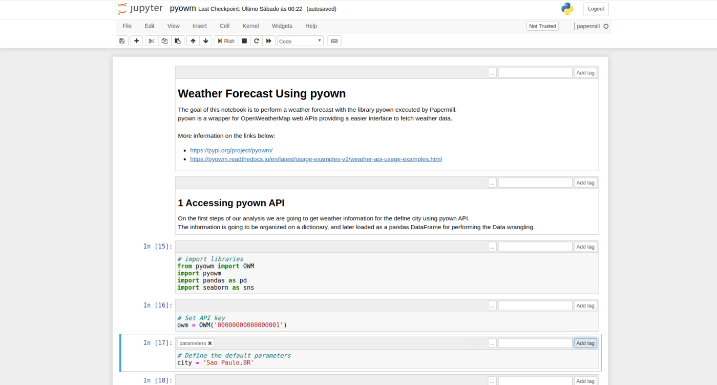 Introduction to Papermill. How to transform your Jupyter Notebook… by