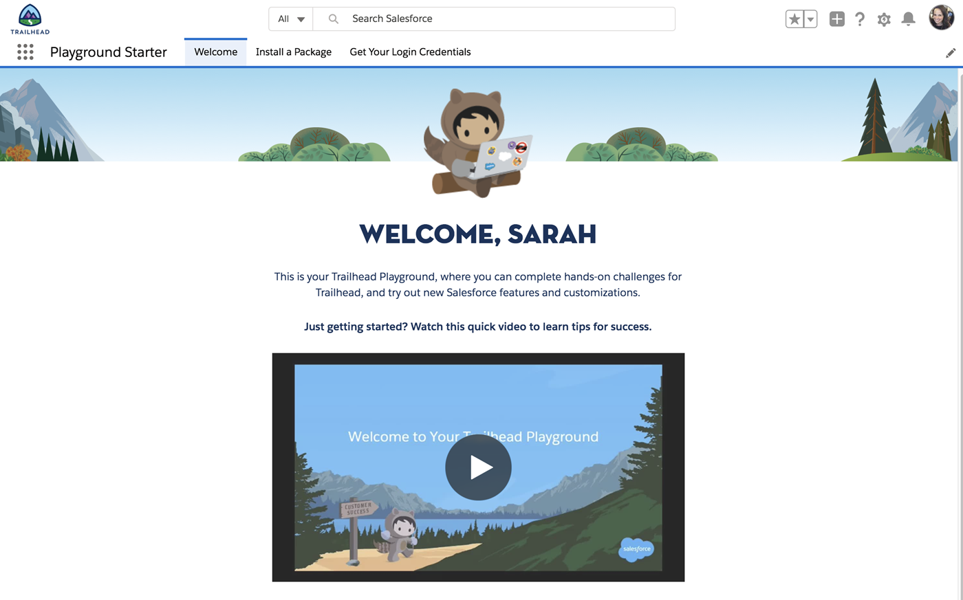 Get HandsOn with the New and Improved Trailhead Playground