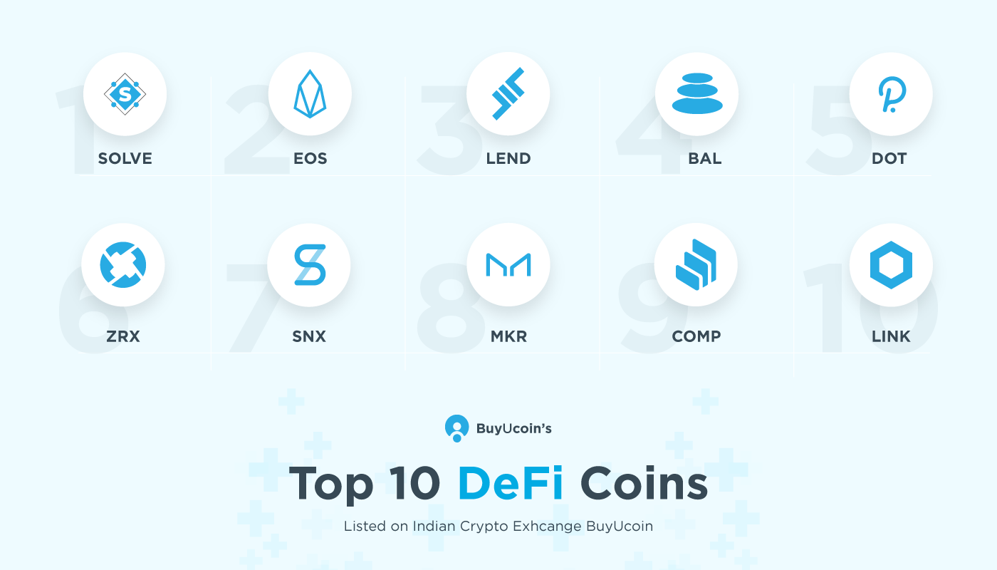 Top 10 DeFi Cryptocurrency Listed on Indian crypto ...