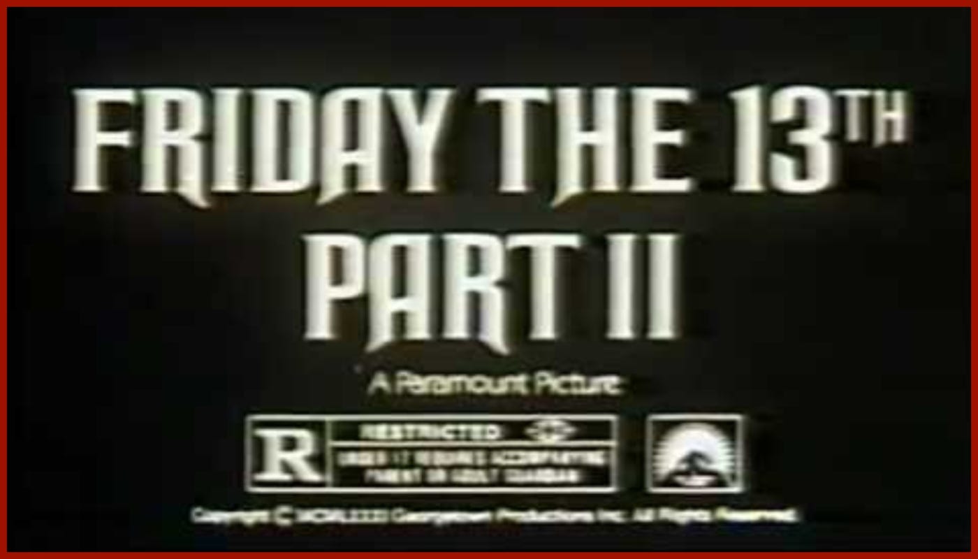 You Re All Doomed Growing Up With Friday The 13th Films 1 3 By Manor Vellum Medium