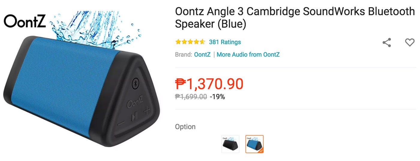 oontz lazada