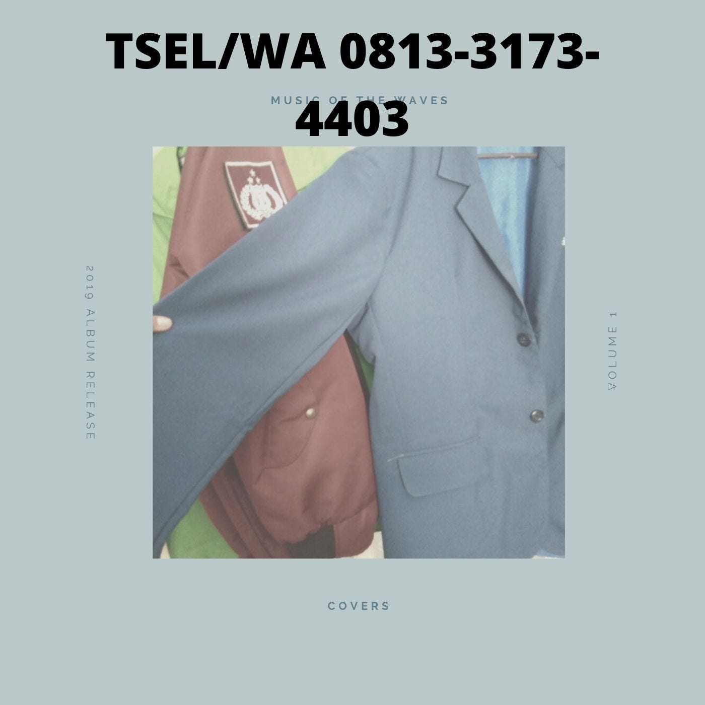 Harga Jas Almamater Bahan American Drill Sekilas Bahan