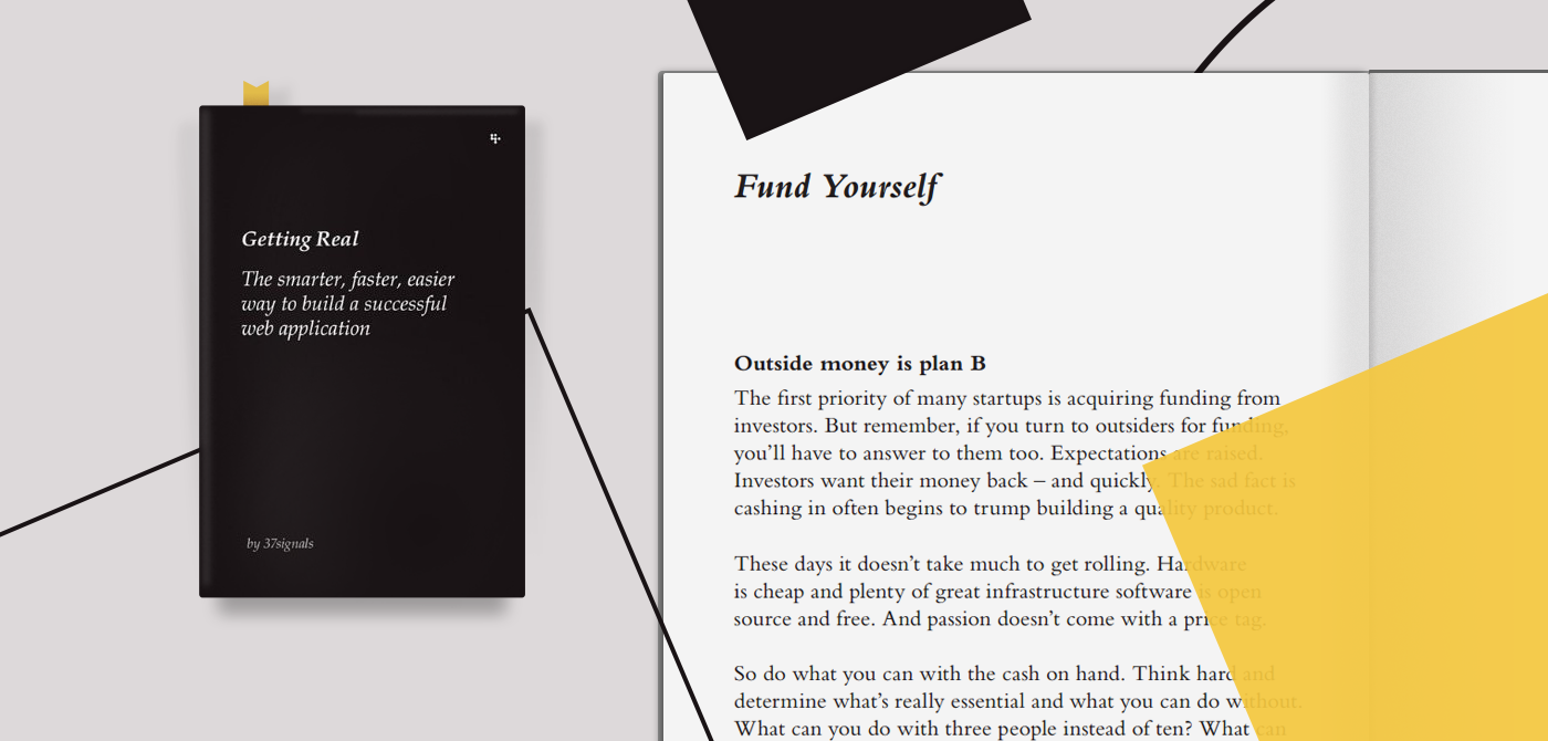 Getting Real By 37 Signals Book Review Ux Collective - 