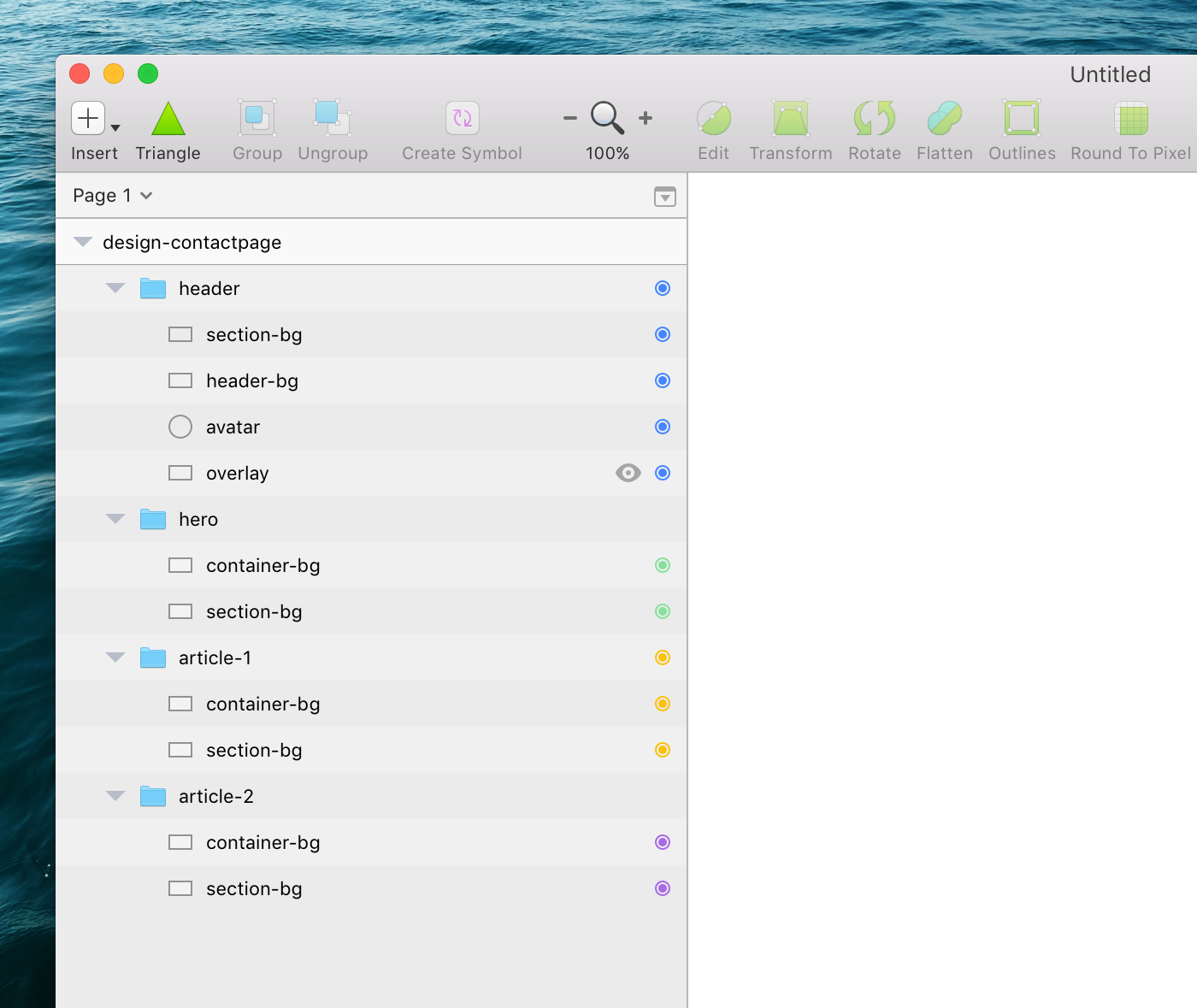 This Layer Panel Concept Brings Color To Your Life When