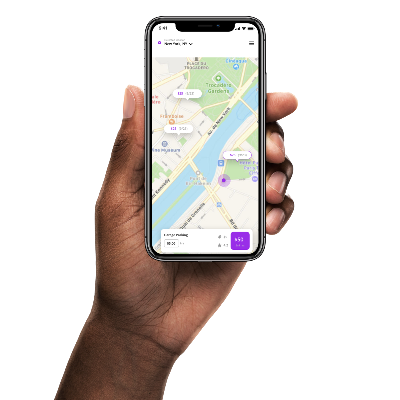 Case Study Nyc Garage Finder App Ux Design For Parking